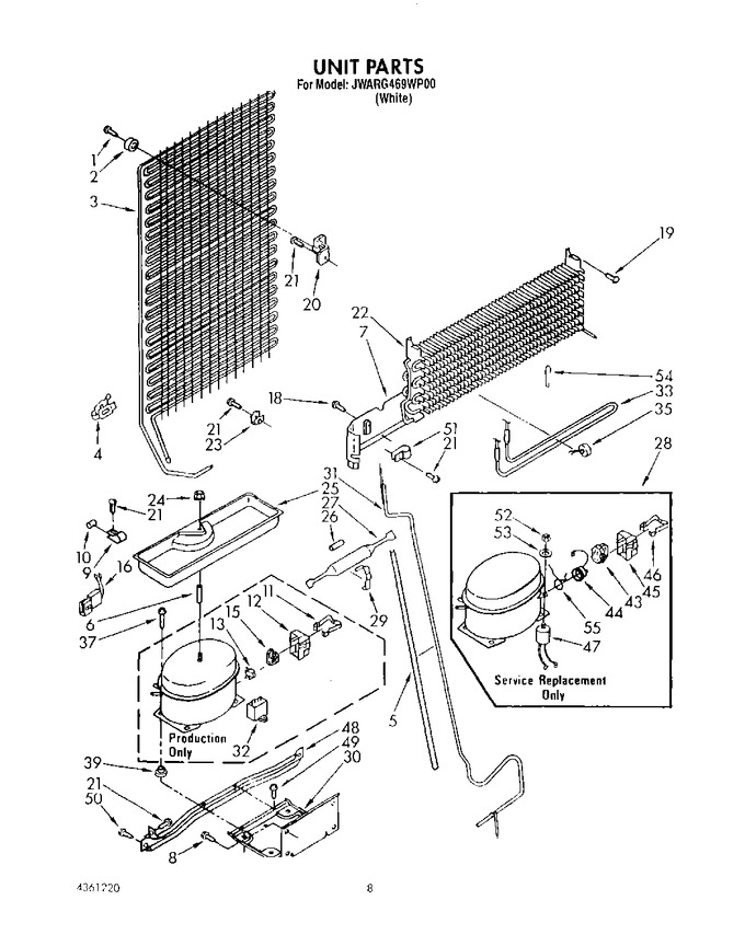 Diagram for JWARG469WP00