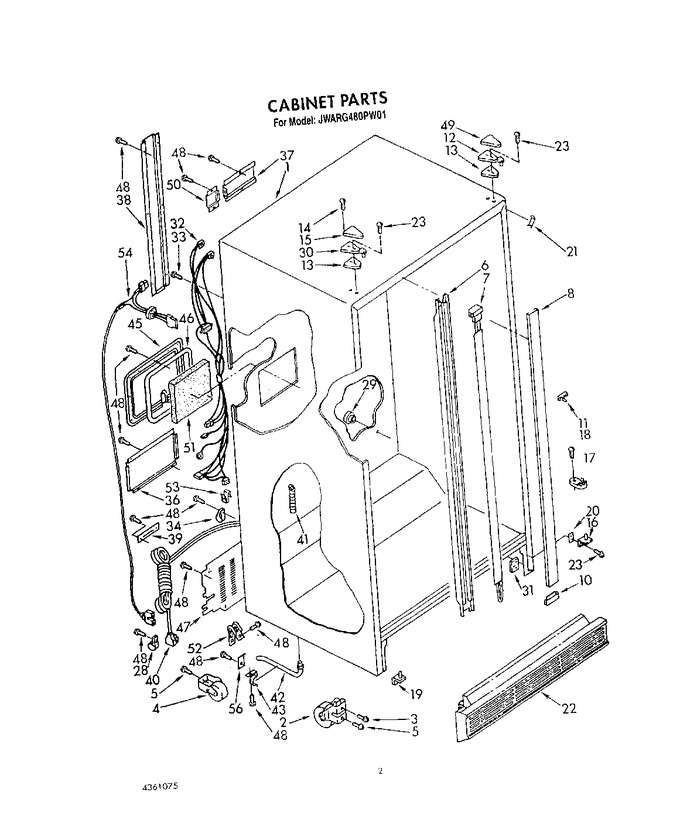 Diagram for JWARG480PW01
