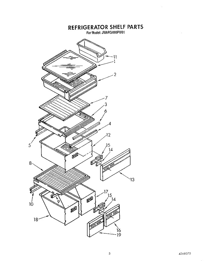 Diagram for JWARG480PW01