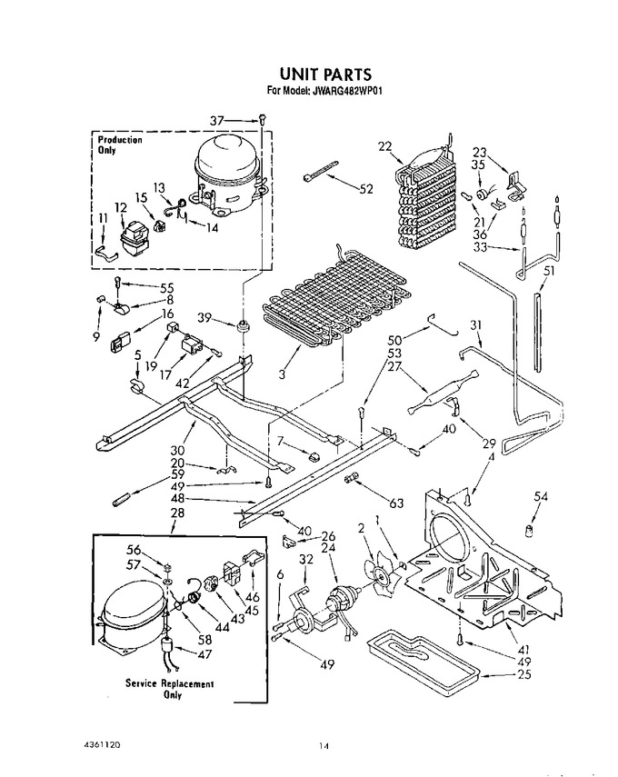 Diagram for JWARG482WP01