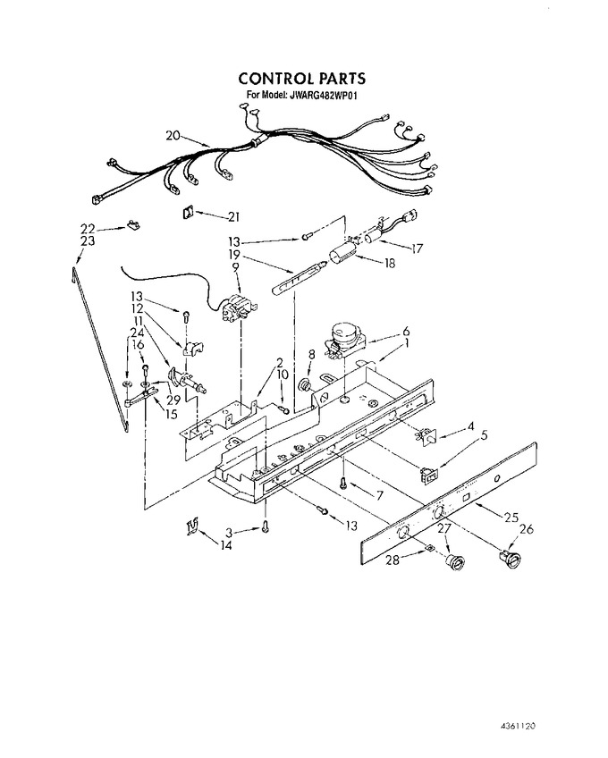 Diagram for JWARG482WP01