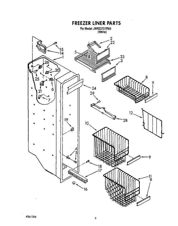 Diagram for JWRZ2727FI00