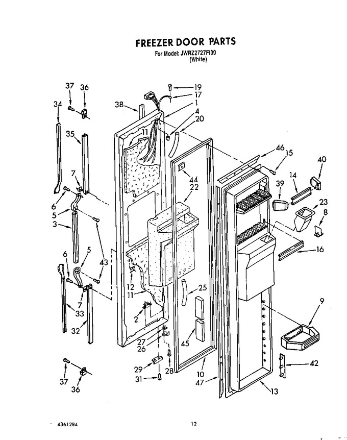Diagram for JWRZ2727FI00