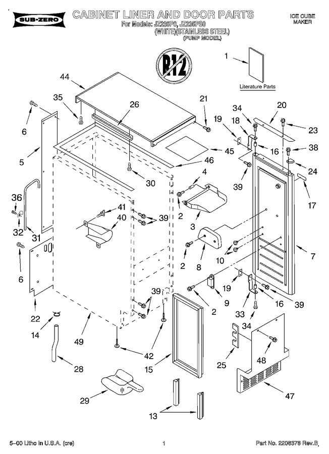 Diagram for JZ235PS0