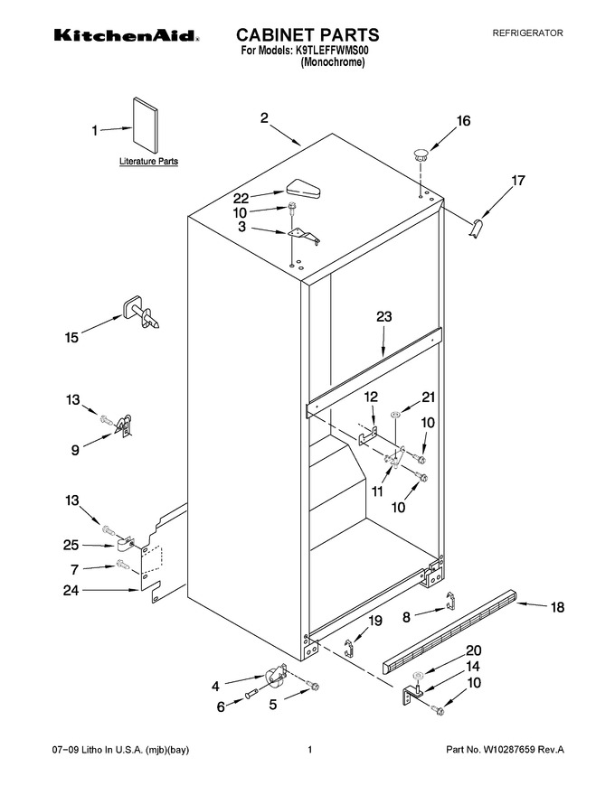 Diagram for K9TLEFFWMS00