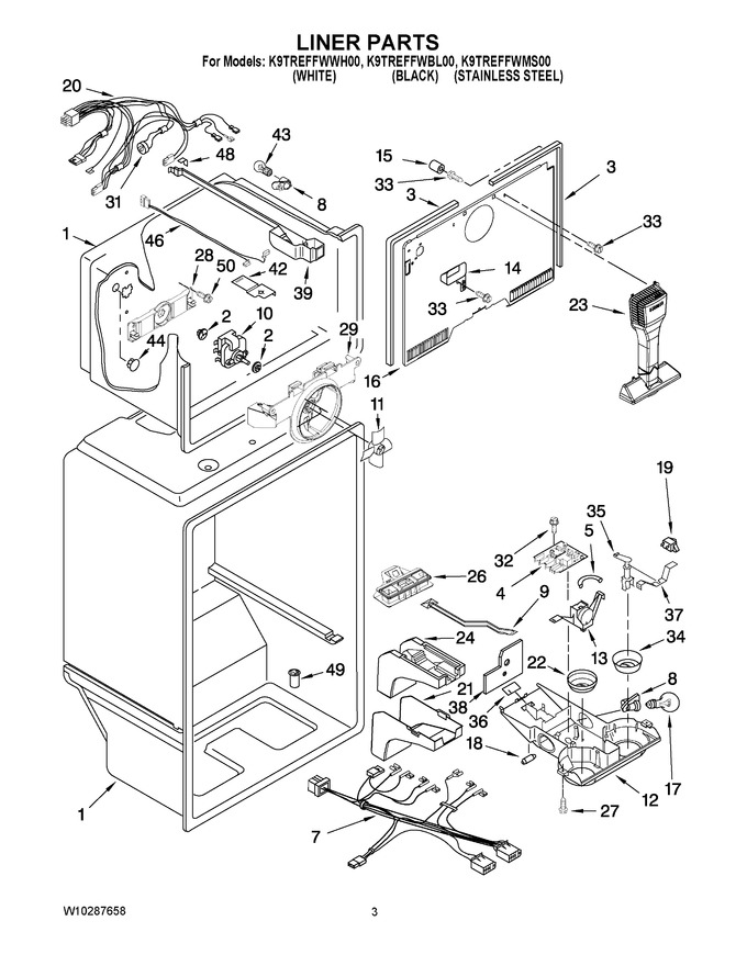 Diagram for K9TREFFWBL00