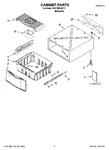 Diagram for 01 - Cabinet Parts