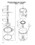 Diagram for 06 - Agitator, Basket And Tub
