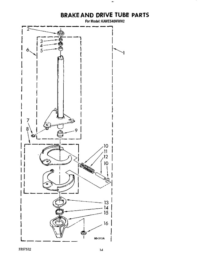 Diagram for KAWE540WWH2