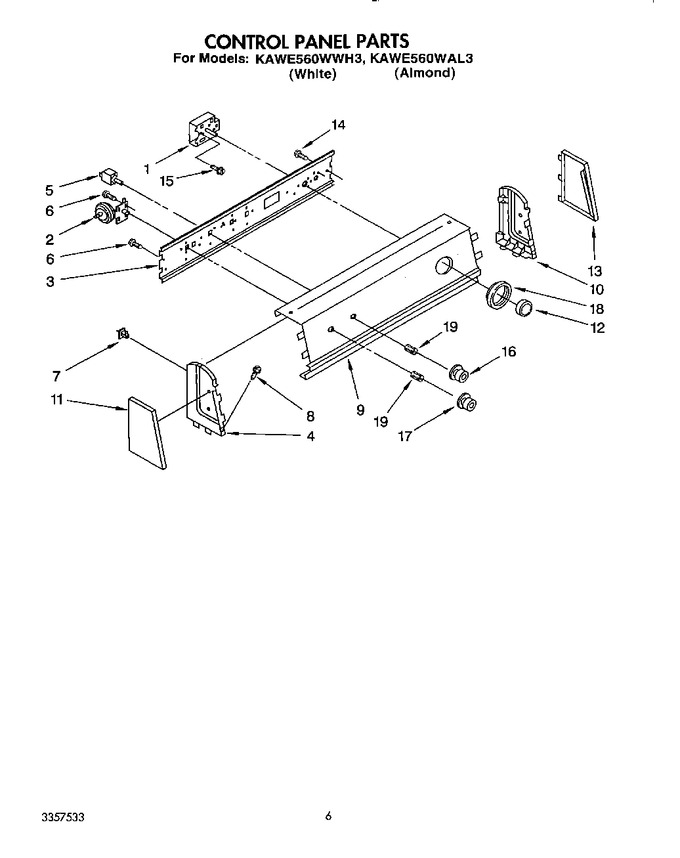 Diagram for KAWE560WAL3