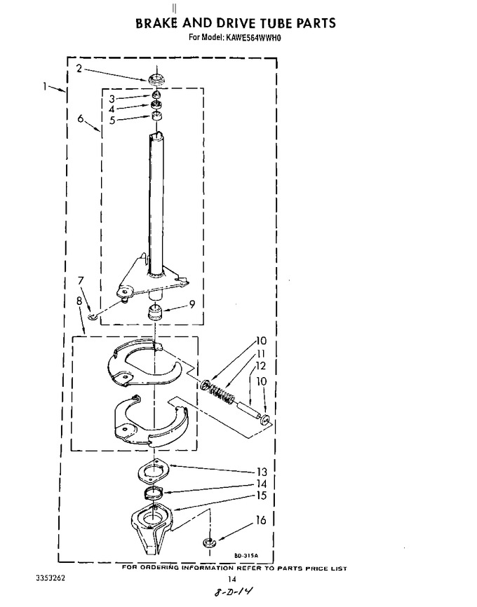 Diagram for KAWE564WAL0