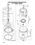 Diagram for 05 - Agitator, Basket, And Tub