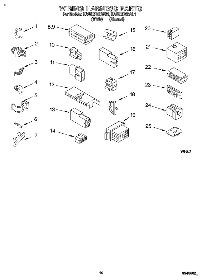 Diagram for KAWE570BWH1