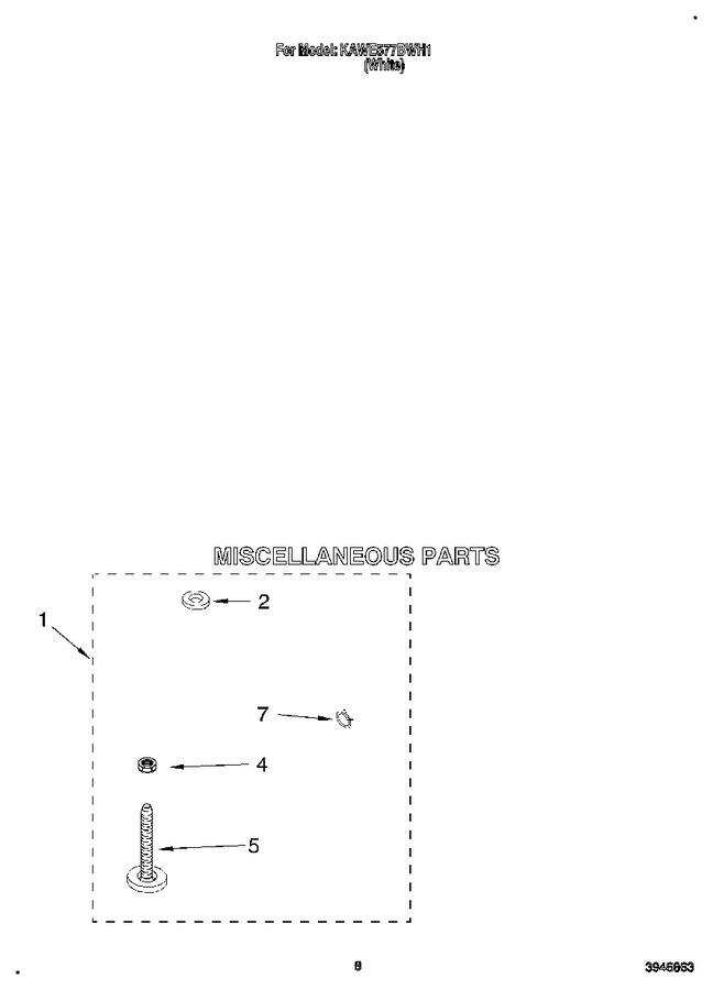 Diagram for KAWE577BWH1