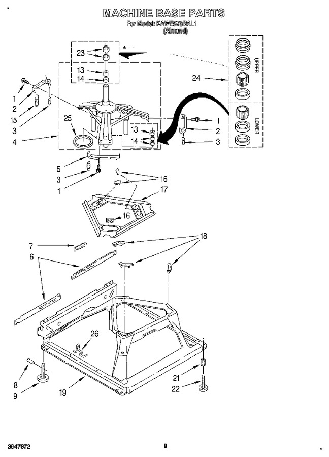 Diagram for KAWE578BAL1
