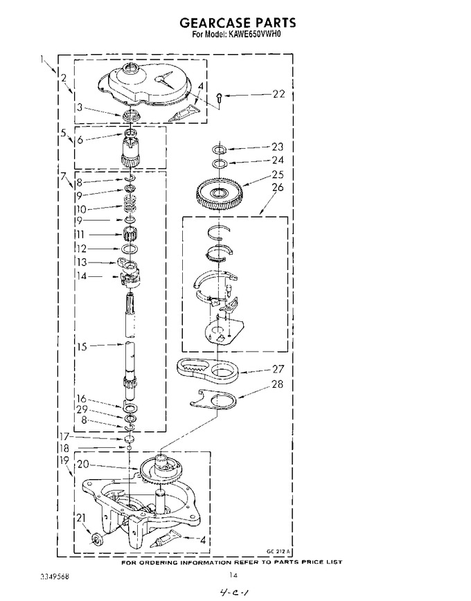 Diagram for KAWE650VAL0