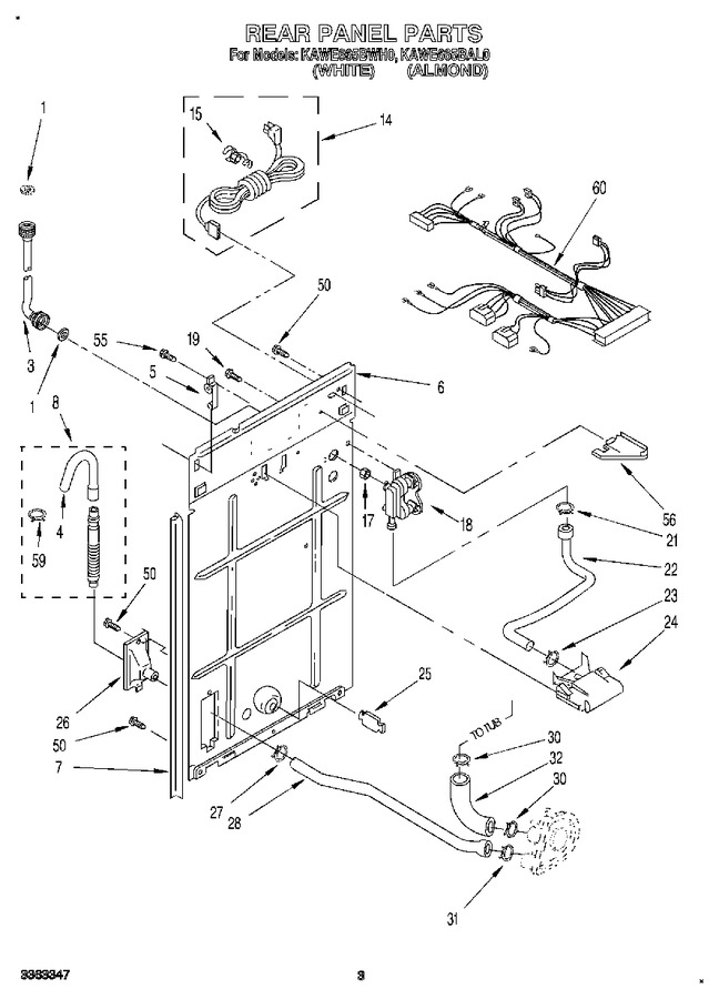 Diagram for KAWE665BAL0