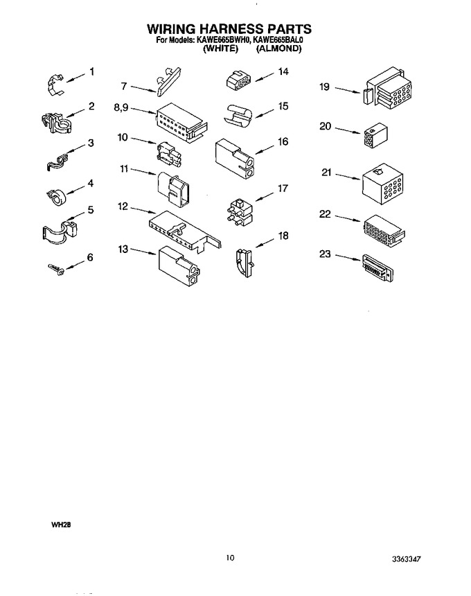 Diagram for KAWE665BAL0