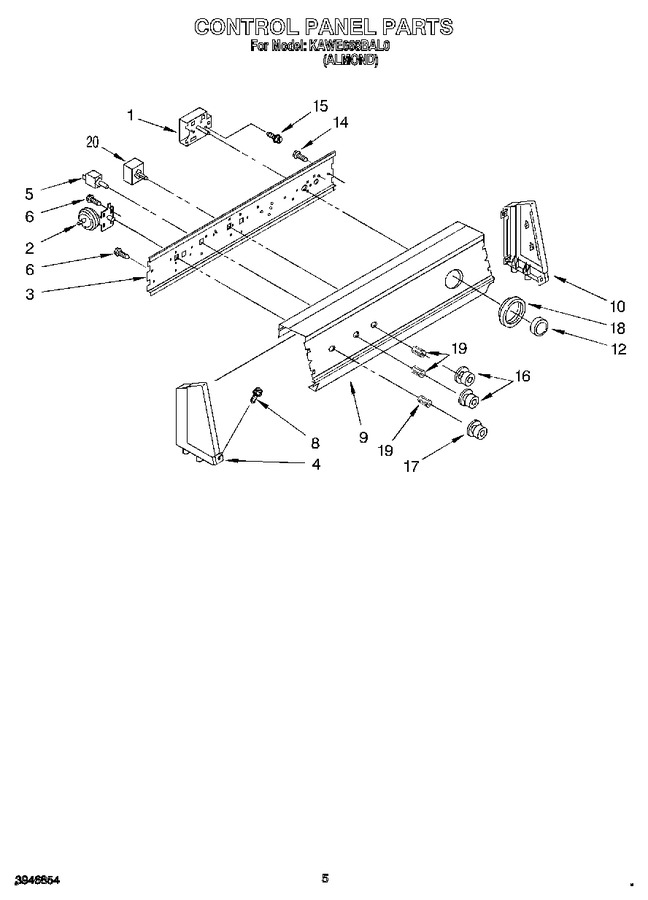 Diagram for KAWE668BAL0