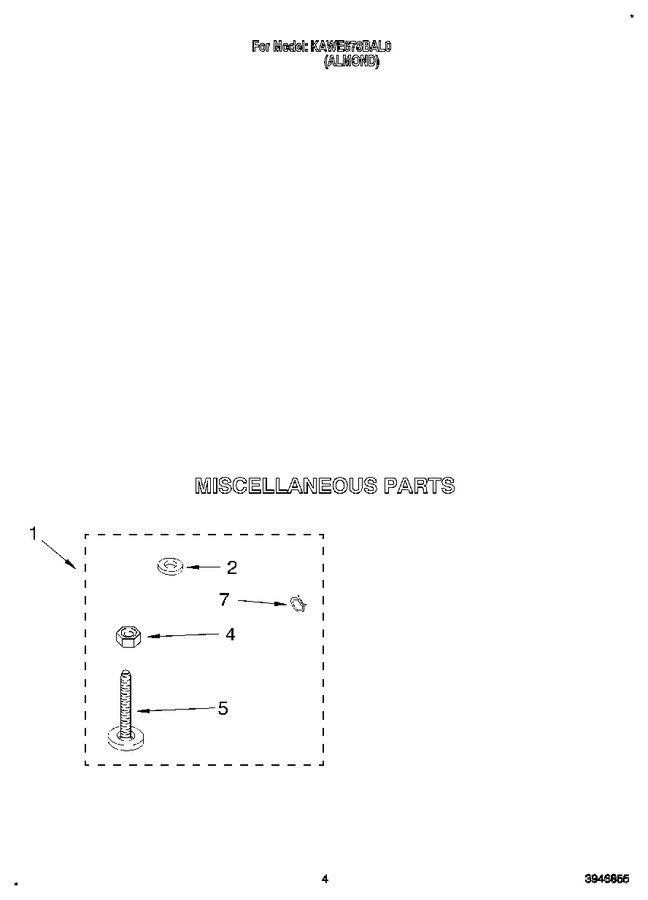 Diagram for KAWE678BAL0