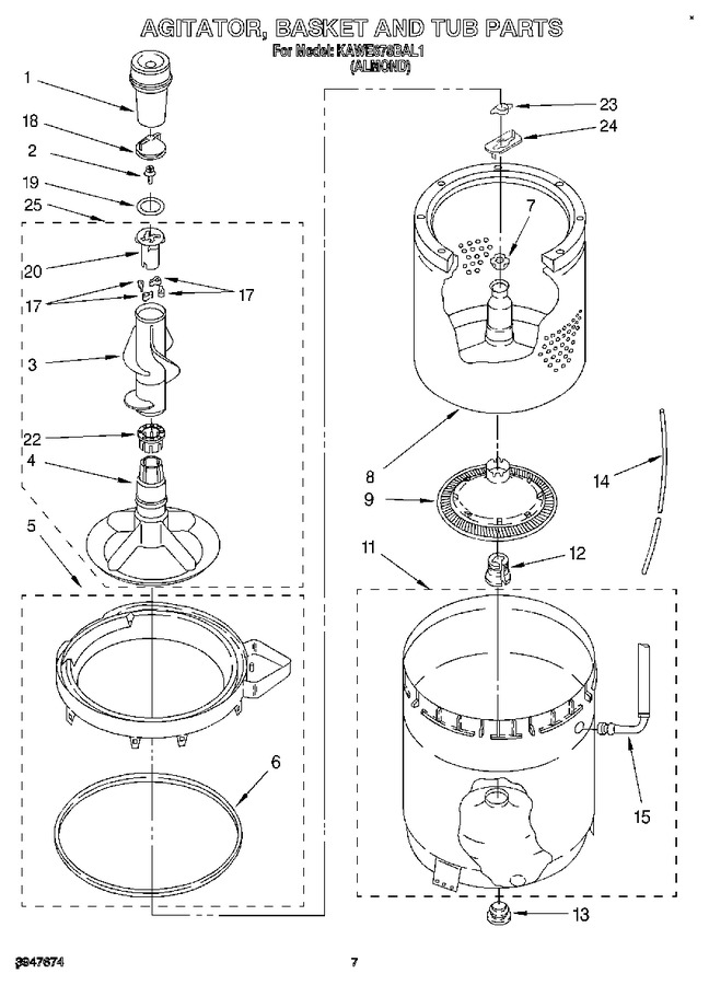 Diagram for KAWE678BAL1