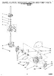 Diagram for 05 - Brake, Clutch, Gearcase, Motor & Pump