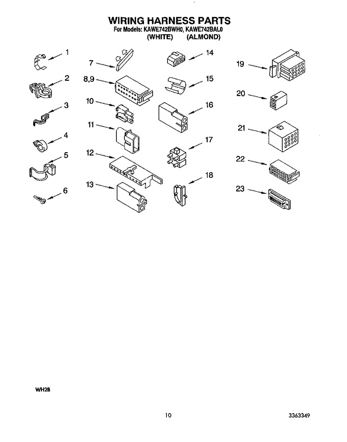 Diagram for KAWE742BAL0