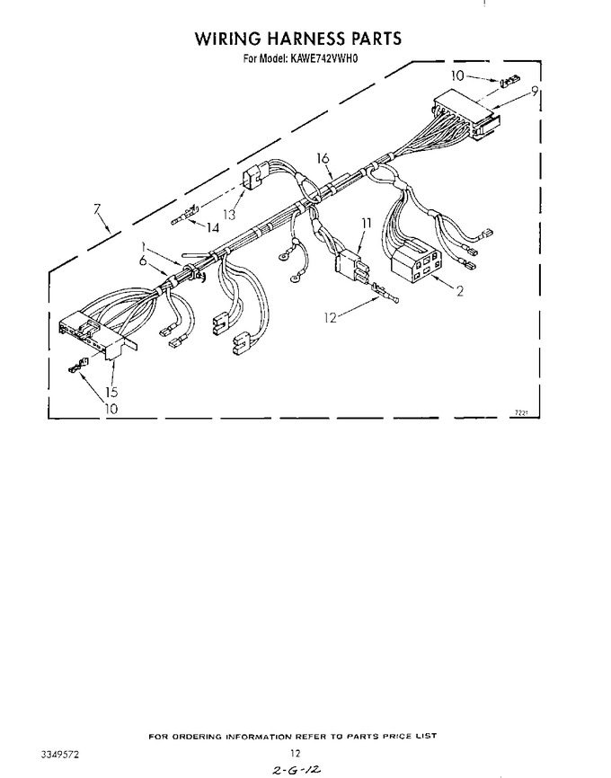 Diagram for KAWE742VWH0