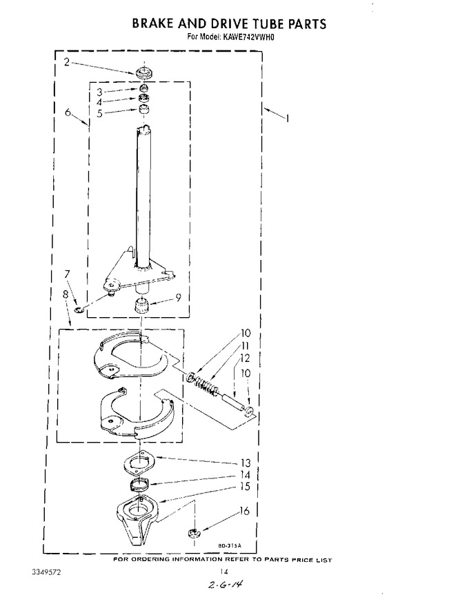 Diagram for KAWE742VWH0