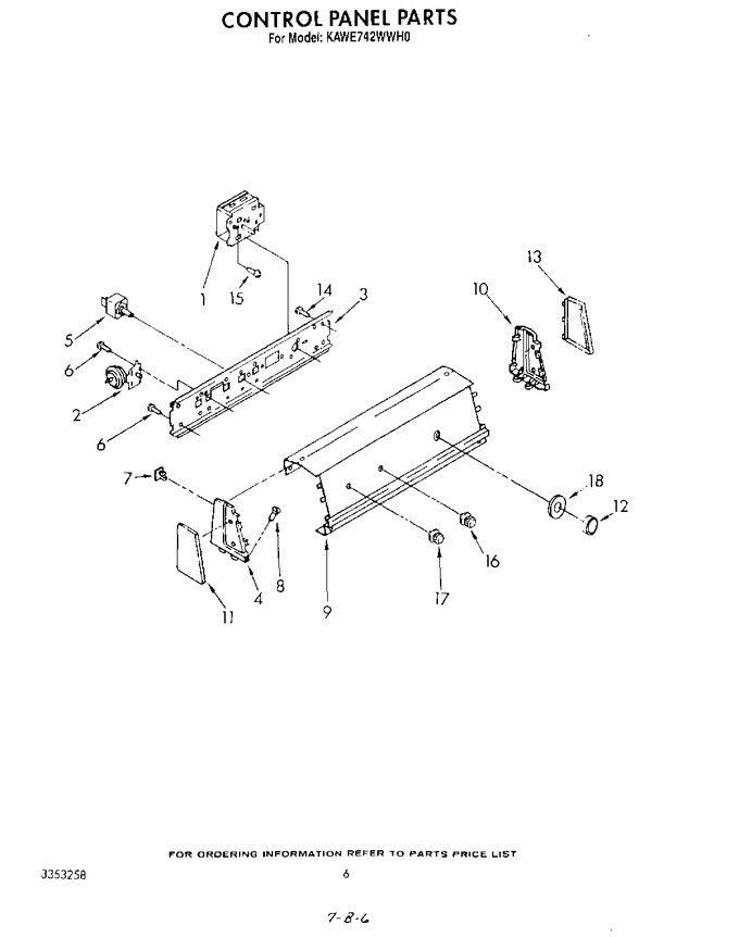 Diagram for KAWE742WWH0