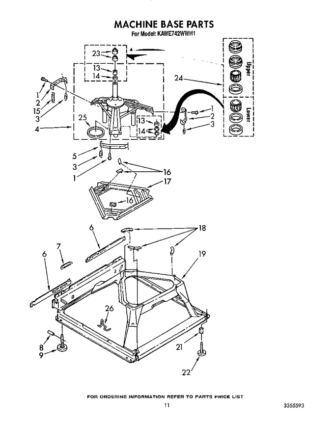 Diagram for KAWE742WWH1
