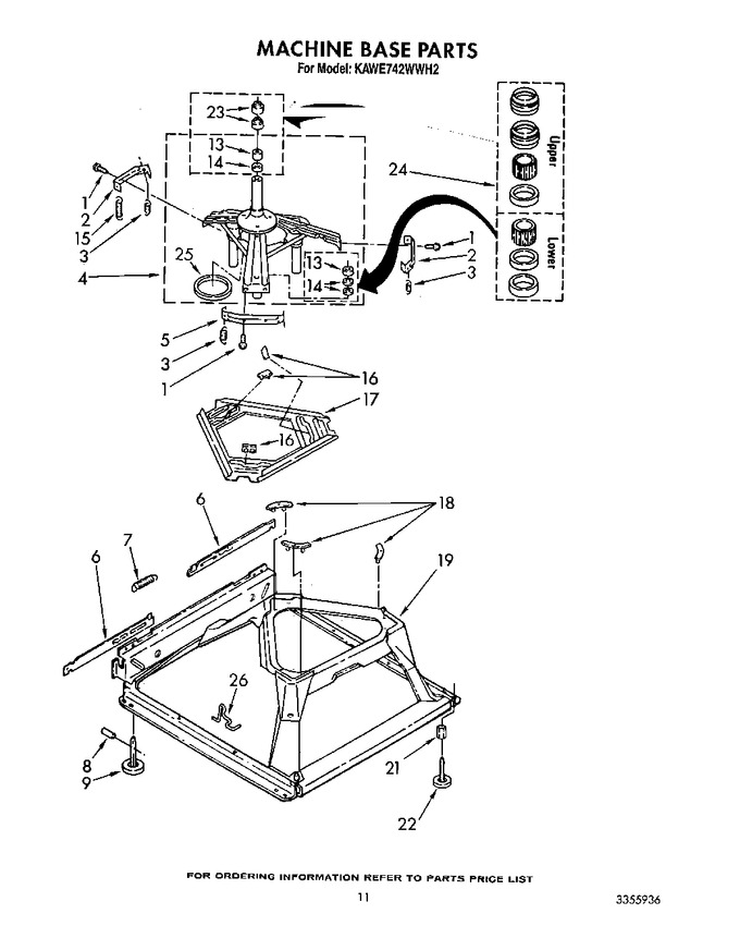 Diagram for KAWE742WAL2