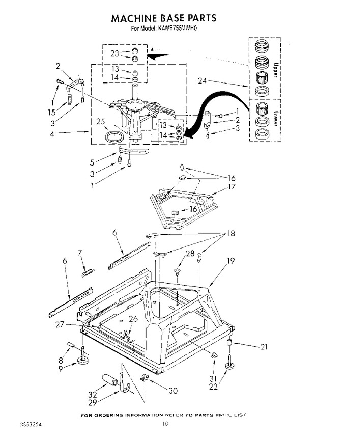Diagram for KAWE755VAL0