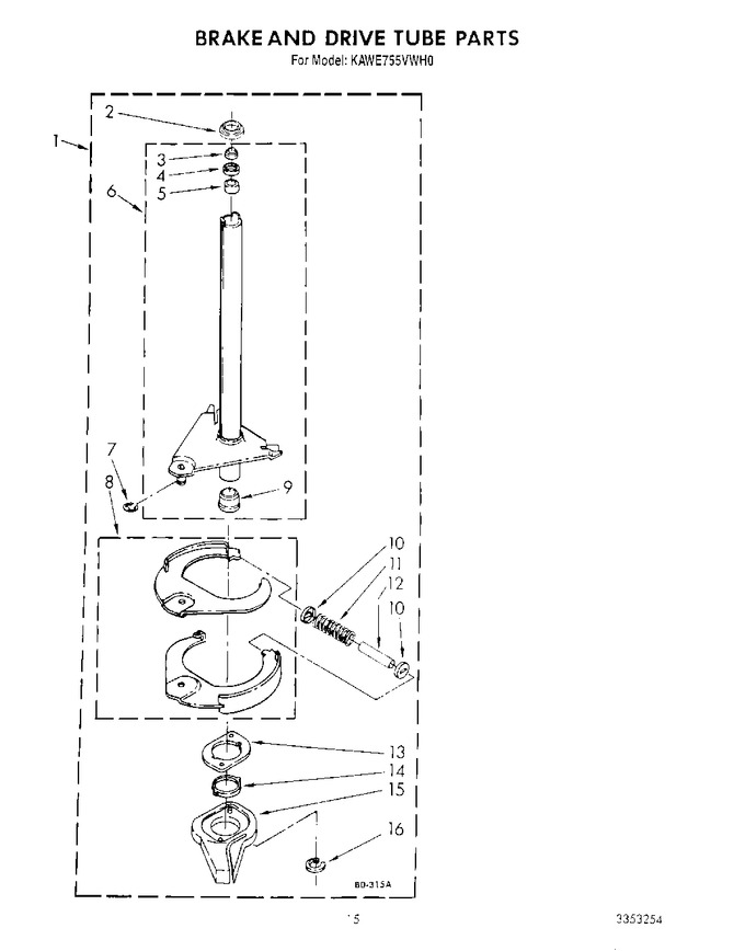 Diagram for KAWE755VAL0