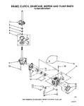 Diagram for 05 - Brake, Clutch, Gearcase, Motor & Pump