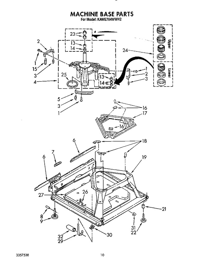 Diagram for KAWE764WWH2
