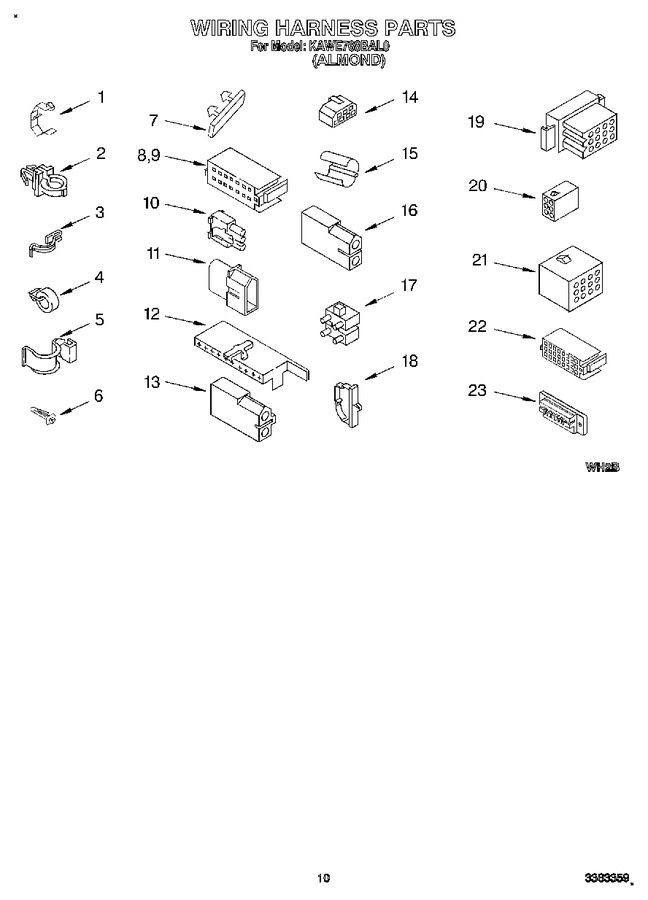 Diagram for KAWE768BAL0