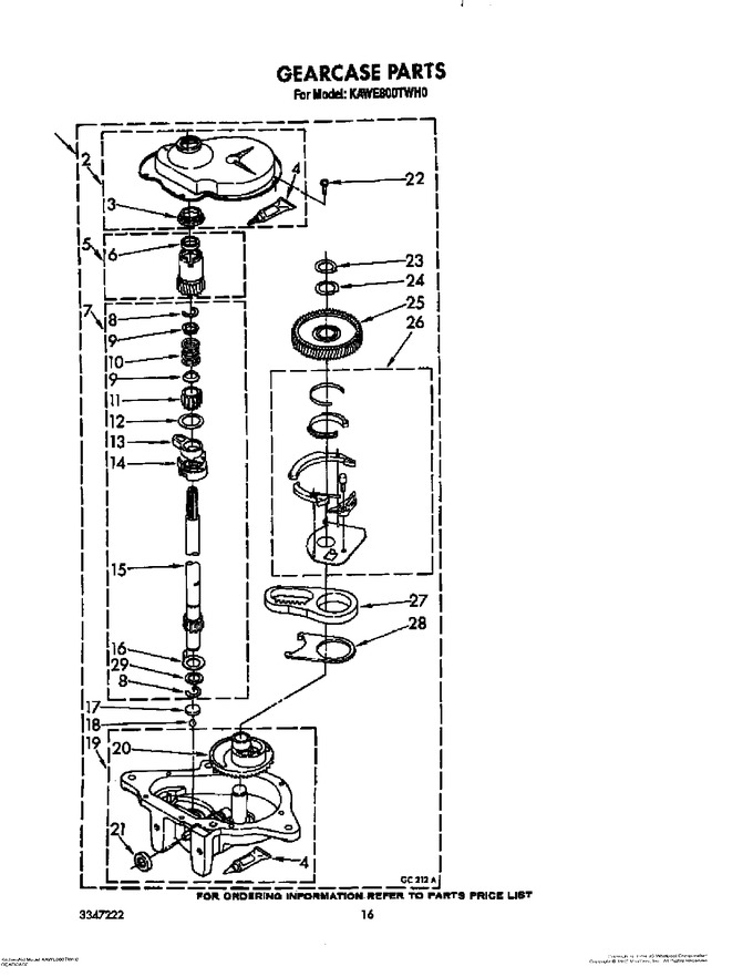 Diagram for KAWE800TWH0