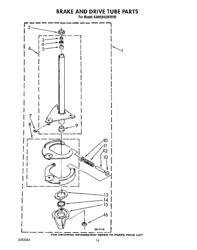 Diagram for KAWE842WAL0