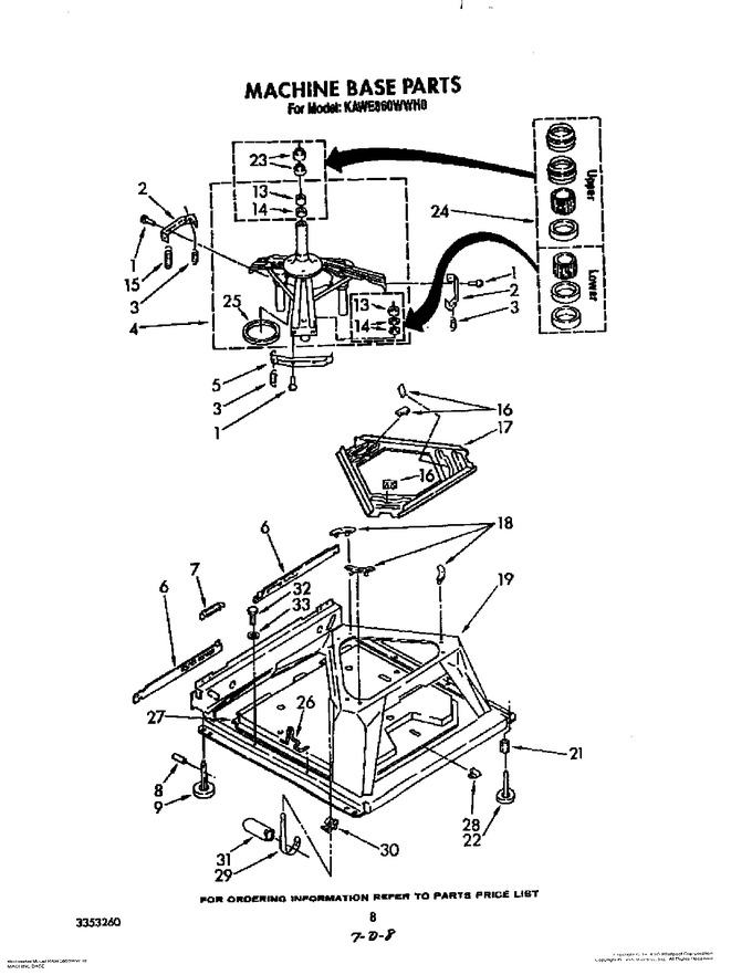 Diagram for KAWE860WAL0