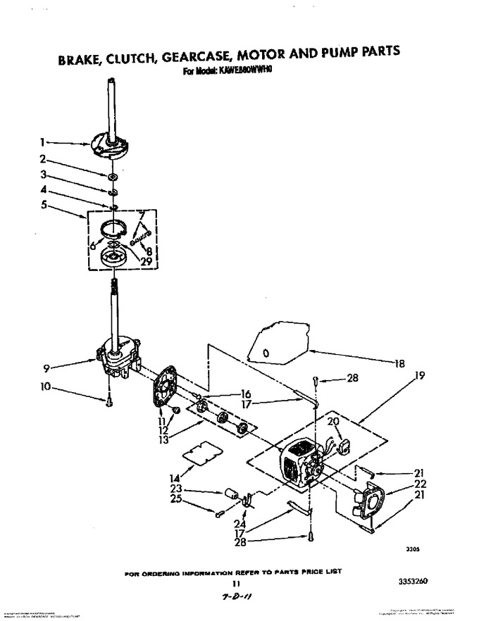 Diagram for KAWE860WAL0