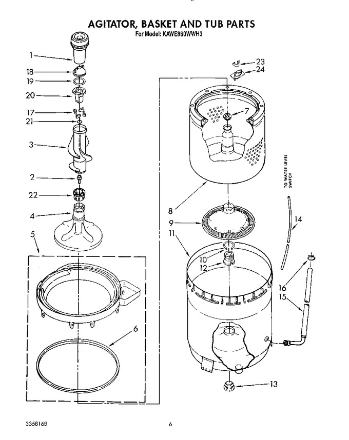Diagram for KAWE860WAL3