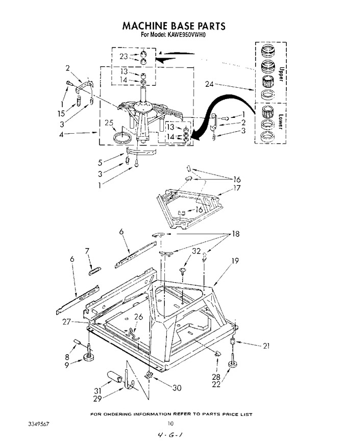 Diagram for KAWE950VWH0