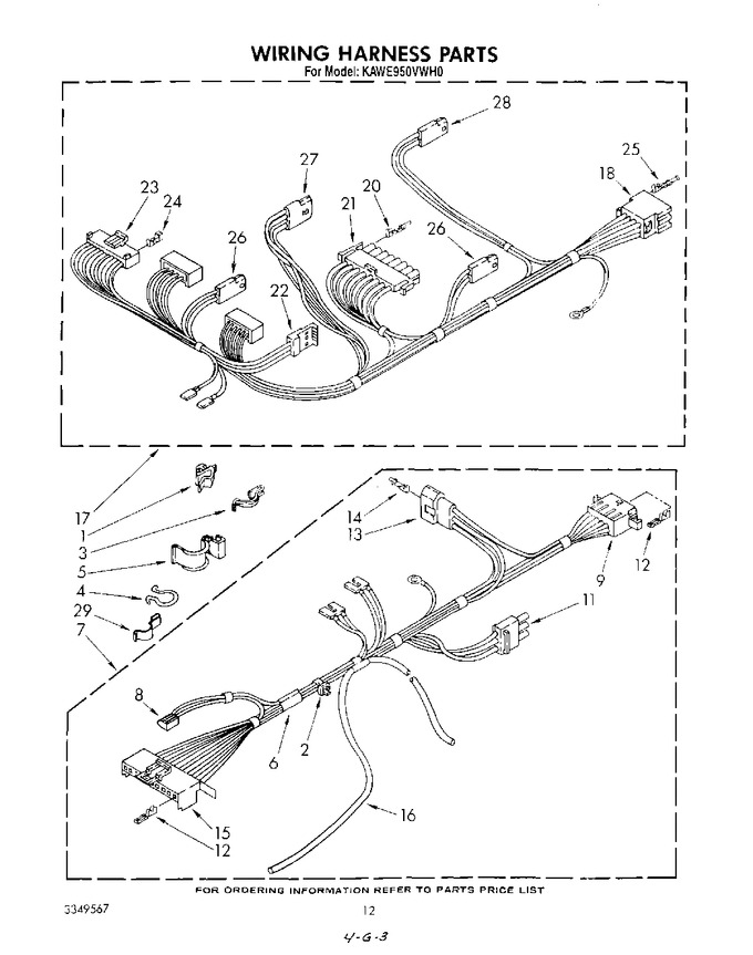 Diagram for KAWE950VWH0