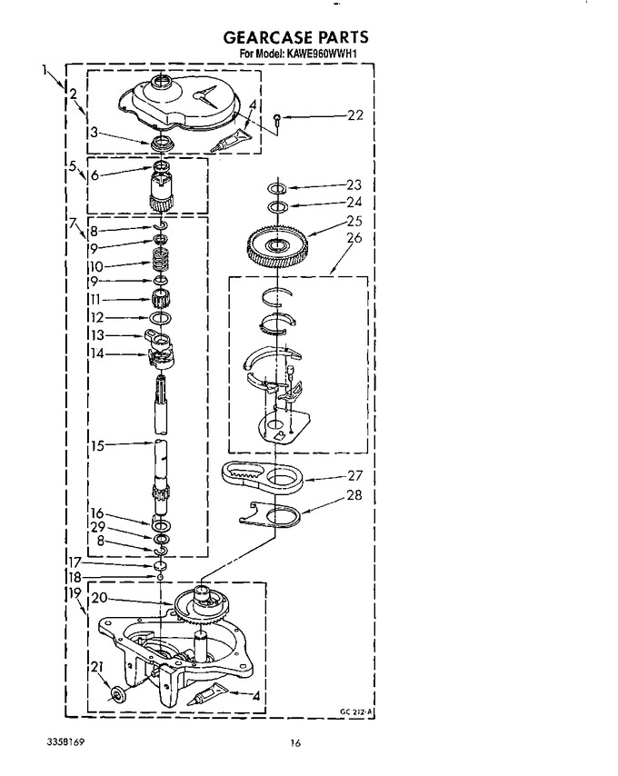 Diagram for KAWE960WAL1