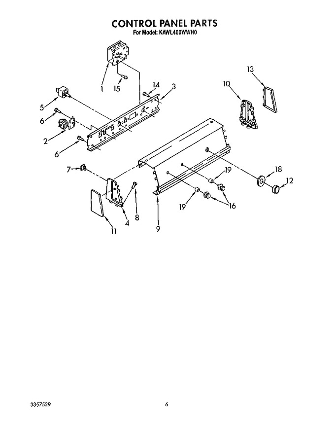 Diagram for KAWL400WAL0