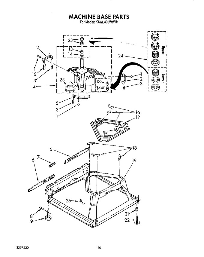 Diagram for KAWL400WWH1