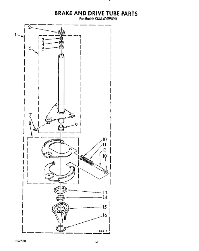 Diagram for KAWL400WWH1