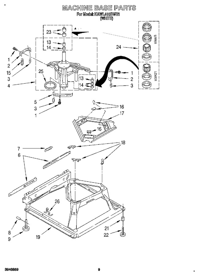 Diagram for KAWL410BWH1