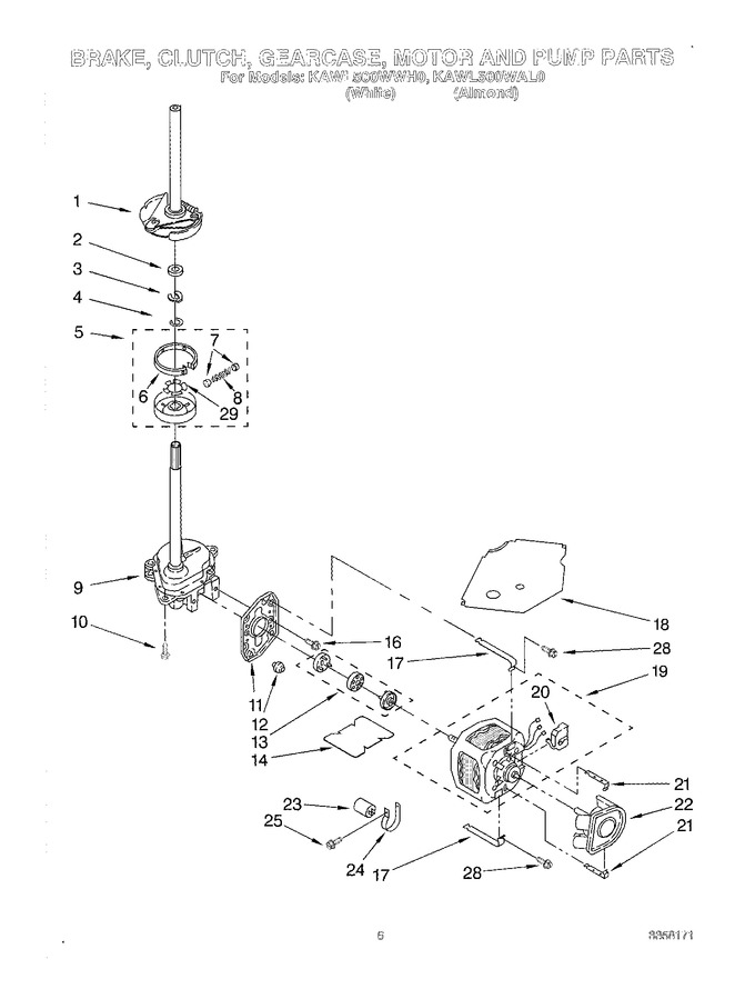 Diagram for KAWL500WWH0
